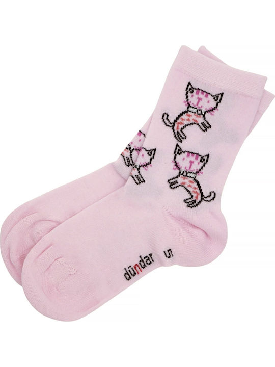 Dundar Παιδικές Κάλτσες Happy Pink