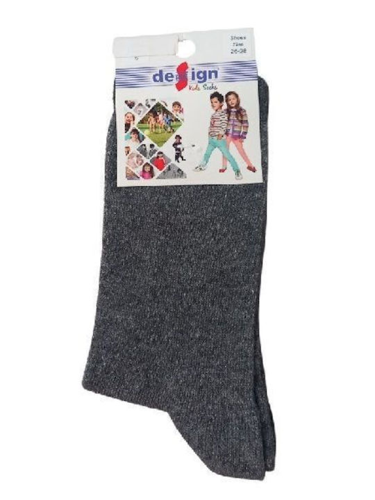 Design Socks Детски чорапи Dark Gray