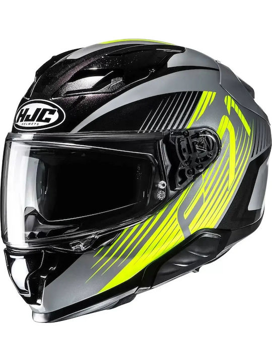 HJC F71 Catos MC3 Motorcycle Helmet Full Face E...