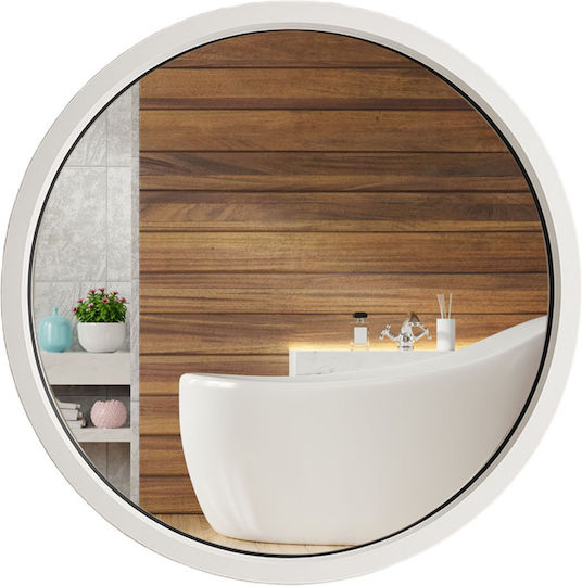 Tutumi Round Bathroom Mirror Led 60x60cm