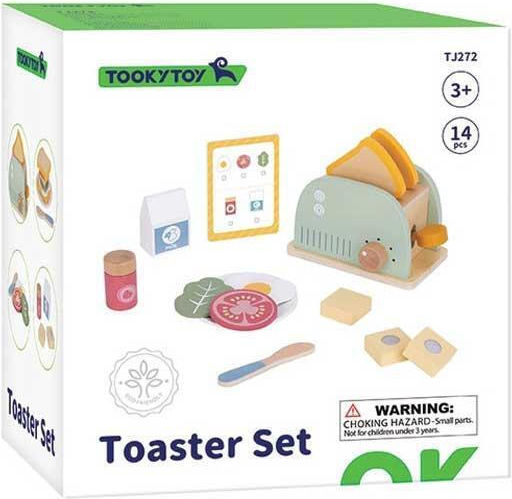 Tooky Toys Παιδική Οικιακή Συσκευή από Ξύλο 14τμχ