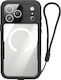 Shellbox Magsafe Case Iphone 17 Pro Max Shellbox Model Waterproof Ip68 Lanyard Black