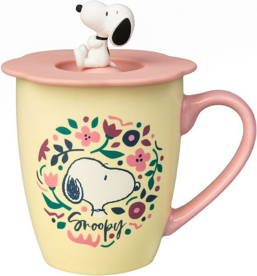 Grupo Erik Ceramic Mug With Lid 350ml