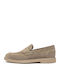Men's Synthetic Leather Loafers Brown