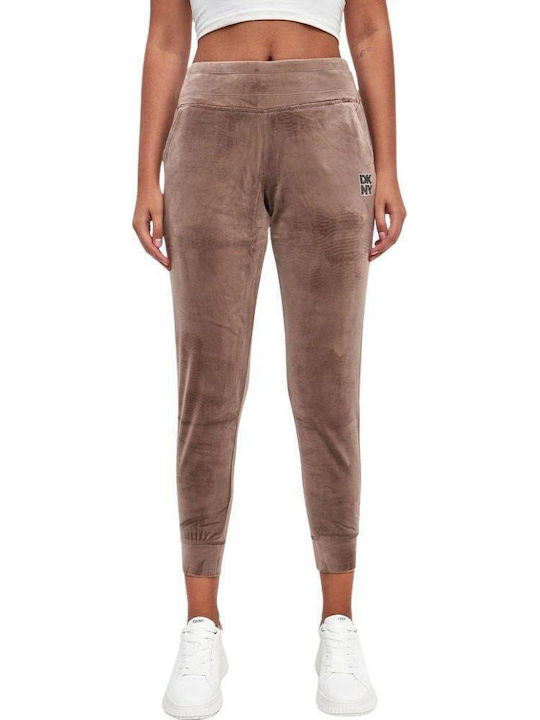 DKNY Долнище на анцуг Taupe