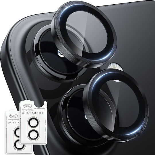 2x Kamera Schutz Erbord Optik Pro Für iPhone 17 Schwarzes