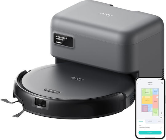 Eufy C10 Σκούπα Ρομπότ με Χαρτογράφηση Laser & Απορρόφηση 4000Pa Γκρι