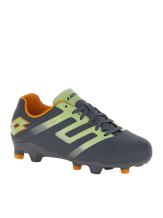 Lotto Maestro 700 V Kids Molded Soccer Shoes Black