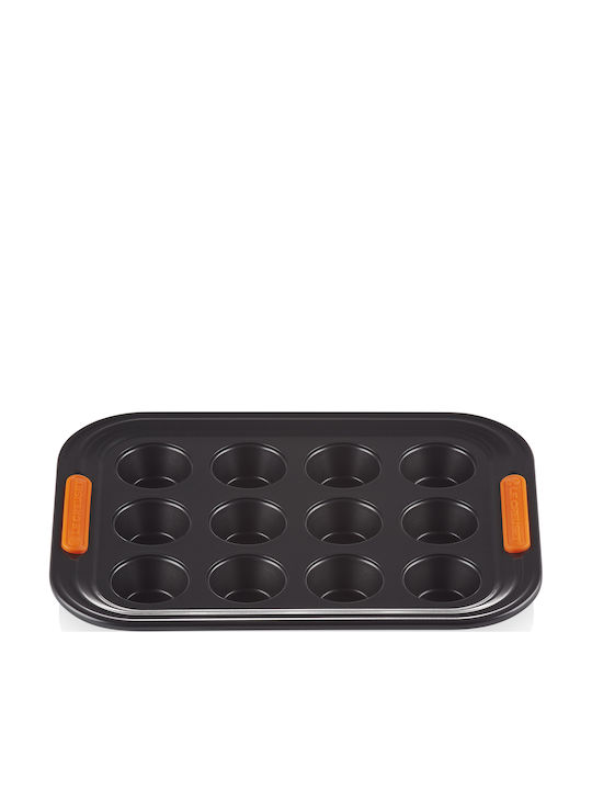 Le Creuset Formă de Patiserie pentru Cupcakes/Muffins din Silicon 30.3x22.7x2.84buc 12buc