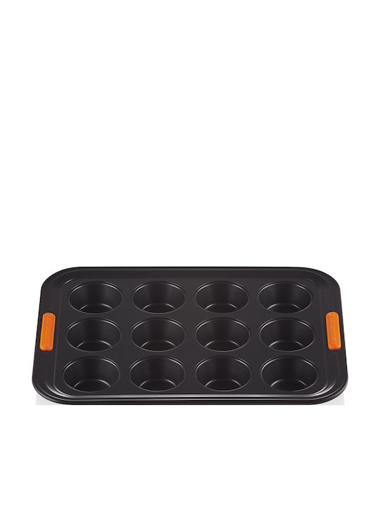 Le Creuset Formă de Patiserie pentru Cupcakes/Muffins din Silicon 40x30x3.78buc 12buc