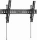 Gembird WM-95T-PRO-01 Βάση Τηλεόρασης Τοίχου έως 95" και 60kg Ασημί