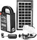 Autonomous Solar Lighting System with Light System , Flash Light , Charger & Remote Control GD-999