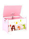 Aiyaplay Children's Storage Box made of Wood Pink 60x37x39cm 1pcs