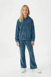 Joyce Kids Sweatpants Set Petrol Blue Joyce Kids Sweatpants Set Petrol Blue