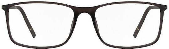 Silhouette Silh2979/75 6030 Herren Brillengestell mit Rezept Dunkle Mocha Mousse Braun