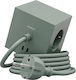 AVOLT PowerCube 3 Positionen mit USB-C und Kabel 3m Grün