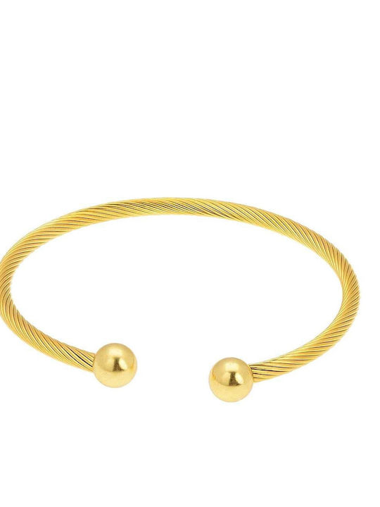 Visetti Women's Steel Handcuff Bracelet