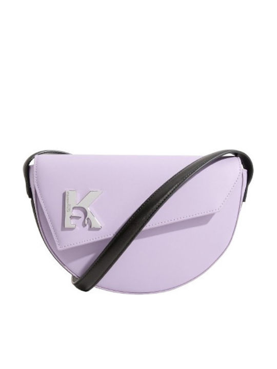 Karl Lagerfeld Saddle Leder Damentasche Umhänge...