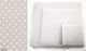White Polka Dot Tulle 18cm X 18cm 0527333 100 Pieces