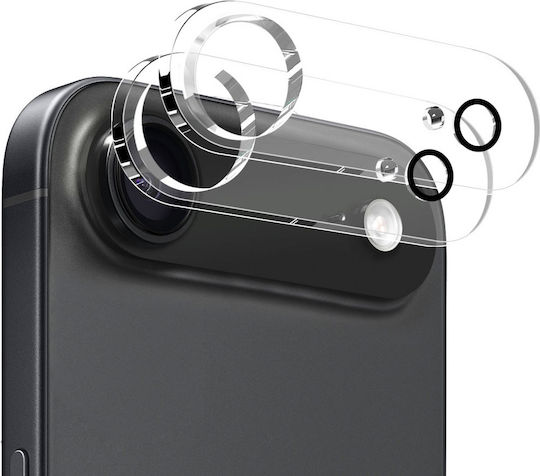 2x Γυαλί Erbord Νησίδα Συσκευών Iphone 17 Air Διαφανές