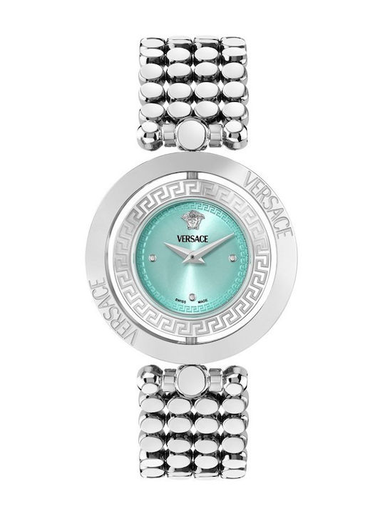 Versace Eon Lady Women's Watch with Silver Meta...