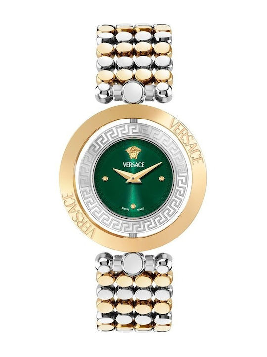 Versace Eon Lady Women's Watch with Gold Metal Bracelet