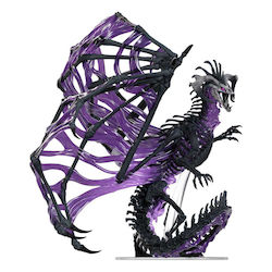 D&d Icons Realms Miniaturi Prepictate În Cutie Dracolich Negru 30 Cm