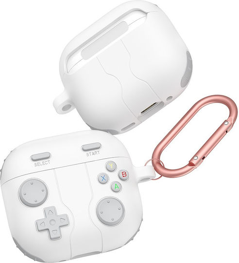 Θήκη Σιλικόνης σε Λευκό χρώμα για Apple AirPods 4