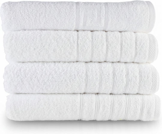 Olia Home Hotel Bathroom Towel 140x70 cm White