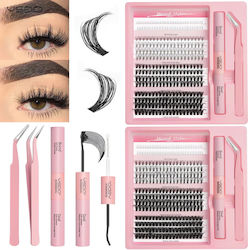 Eyelash Extension Set Adhesive Seal Applicator Included Eyelash Extension Set Adhesive Seal Applicator Included