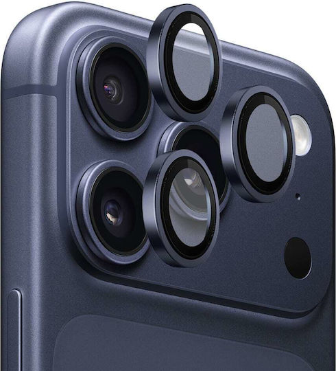 Frame Camera Protection Tempered Glass Blue for the Apple iPhone 17 Pro Max 5G