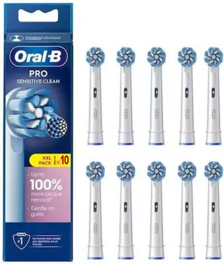 Oral-B Pro Sensitive Clean Electric Toothbrush Replacement Heads 10pcs