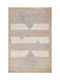 Anatolia Lucca 305 Teppich Rechteckig Synthetisch,Polyester/Cotton/Leather Beige