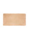 vidaXL Rug Fireplace Rectangular Leather Beige