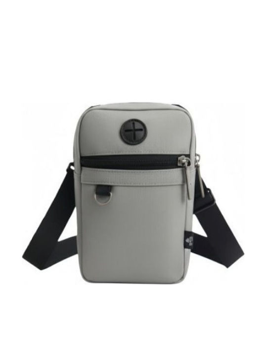 Herrentasche Schulter / Crossbody Gray