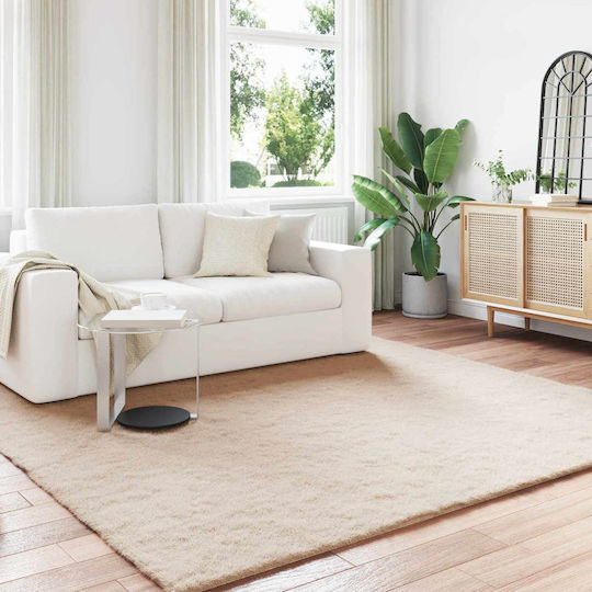 vidaXL Χαλί Ορθογώνιο Καφέ 240x240cm