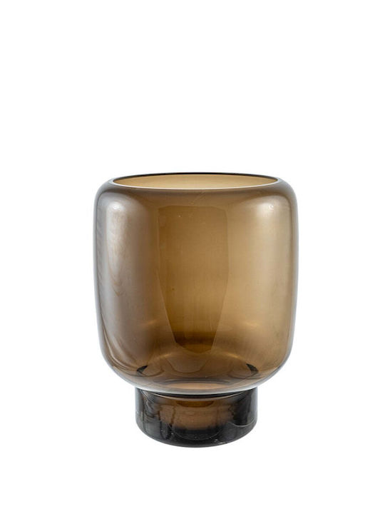 Zen Collection Decorative Vase Handmade Brown 23x23x30cm