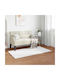 vidaXL Rug Rectangular White