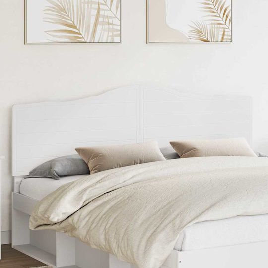 vidaXL Wooden Bed Headboard White 183x100cm