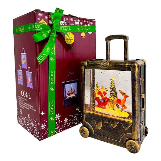 Crăciun Glob de Zăpadă Iluminată 12x21cm 1buc