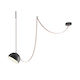 Elmark Led Lighting 15W 48V Cct Dark Gray – Adjustable Design Ceiling Light