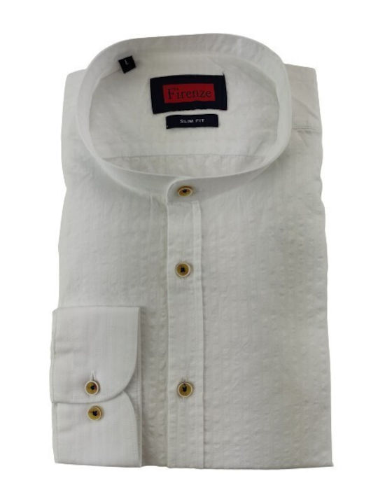 Long Sleeve Cotton Shirt White