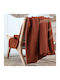 S-f Paddou Fleece Blanket Sofa 125x150cm Roux