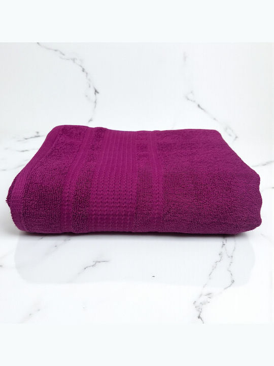 Olia Home Prosop de corp 80x190cm. Violet Greutate 500gr/m²