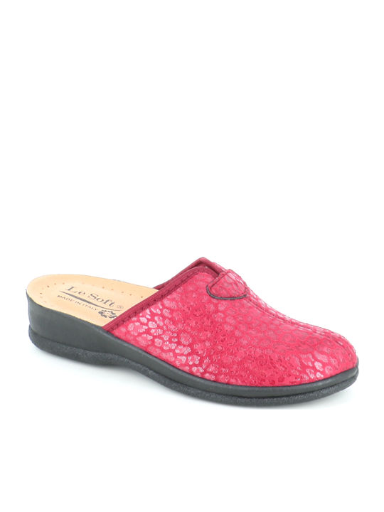 B-Soft Winter Women's Slippers Burgundy