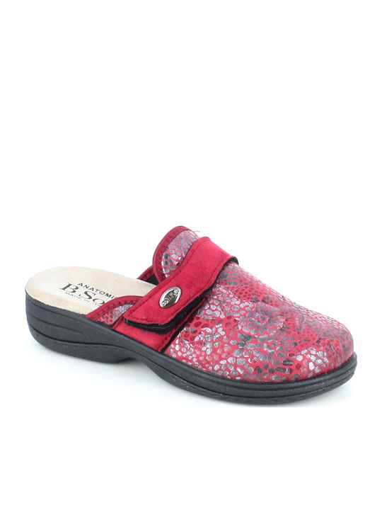 Winter Women's Slippers Burgundy