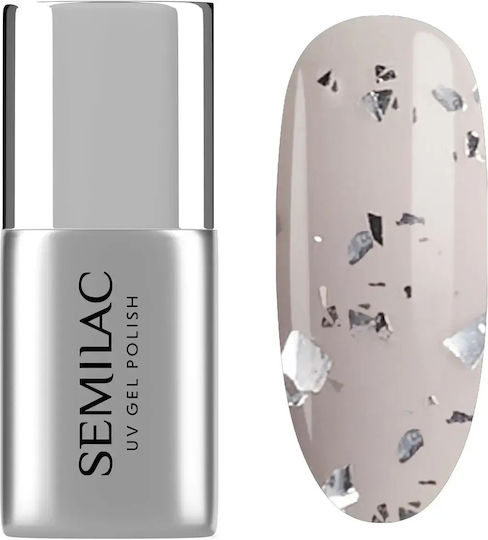 Semilac Top Coat / Strat de bază pentru lacuri de unghii semipermanente 7ml