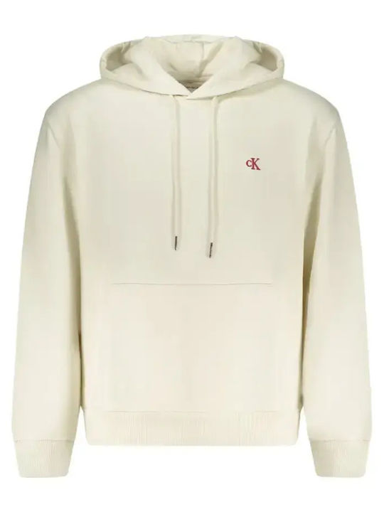 Calvin Klein Sweatshirt with Hood Ecru