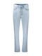 High Waist Women's Jean Trousers in Mom Fit Light Blue