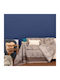 Melinen Decal Ριχτάρι Διθέσιου Καναπέ Chenille 180x250εκ. Mocca